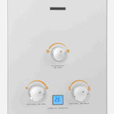 Calentador WHG 42 cm Blanco a Gas de Tiro Natural para 16 Litros - Electrodomesticos | Bylmo