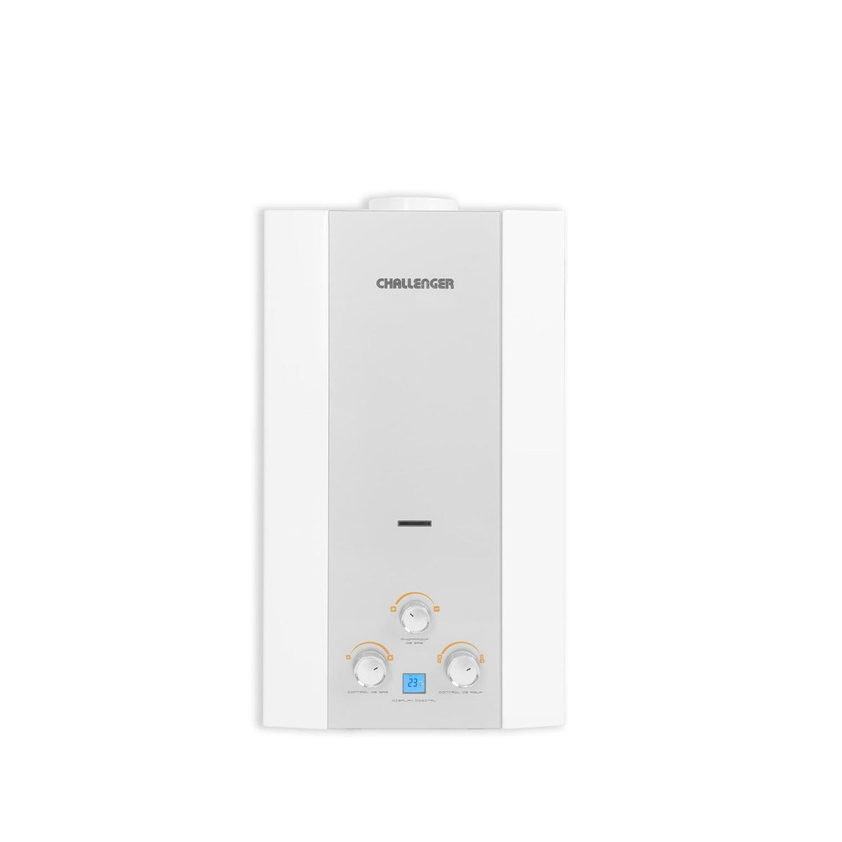 Calentador WHGS 35 cm Blanco a Gas de Tiro Natural para 12 Litros - Electrodomesticos | Bylmo