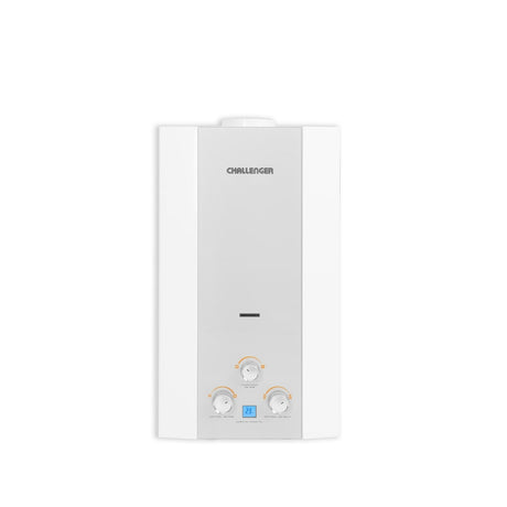 Calentador WHGS 35 cm Blanco a Gas de Tiro Natural para 12 Litros - Electrodomesticos | Bylmo