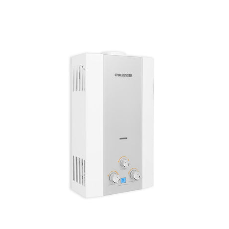 Calentador WHGS 35 cm Blanco a Gas de Tiro Natural para 12 Litros - Electrodomesticos | Bylmo