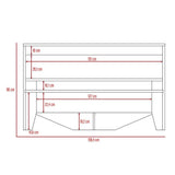 Cama Ponova Doble 140 cm Caramelo - Camas | Bylmo