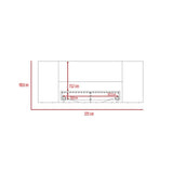 Cama Nebraska Doble 140 cm Miel - Camas | Bylmo