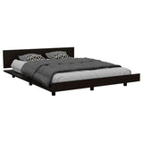 Cama Kaia Wengue 160x51.6cm para Colchón Queen 160 X 190 Cm con Cabecero - Camas | Bylmo