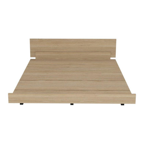 Cama Kaia Rovere 160x52cm para Colchón Doble 140 X 190 Cm con Cabecero - Camas | Bylmo