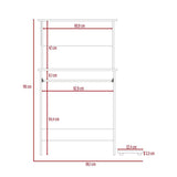 Centro de Computo Office Duna 69 cm con Entrepaños - Escritorios y Archivadores | Bylmo