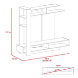 Centro de Entretenimiento Flamenco Gales 180 cm - Muebles para TV | Bylmo