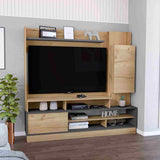 Centro de Entretenimiento Ravena Duna 180 cm con Entrepaños - Muebles de TV | Bylmo