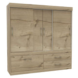 Closet Allegro Duna 180x180cm con 2 Cajones con 2 Entrepaños - Closets | Bylmo