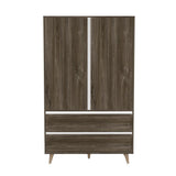 Closet Almería Siena 100 cm con Dos Puertas y Dos Cajones - Closets | Bylmo