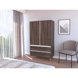 Closet Almería Siena 100 cm con Dos Puertas y Dos Cajones - Closets | Bylmo