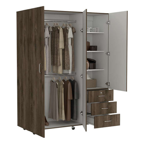 Closet Arizona Bellota 140x183cm con 3 Cajones con 3 Entrepaños - Closets | Bylmo