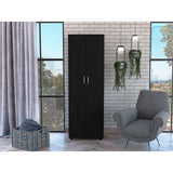Closet Aurora Wengue 60x180cm sin Cajones con 2 Entrepaños - Closets | Bylmo