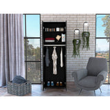 Closet Aurora Wengue 60x180cm sin Cajones con 2 Entrepaños - Closets | Bylmo