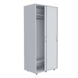 Closet Belfort Blanco 80 cm con Dos Puertas - Closets | Bylmo