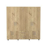 Closet Cantelmo Duna 200 cm con Ocho Puertas y Dos Cajones - Closets | Bylmo
