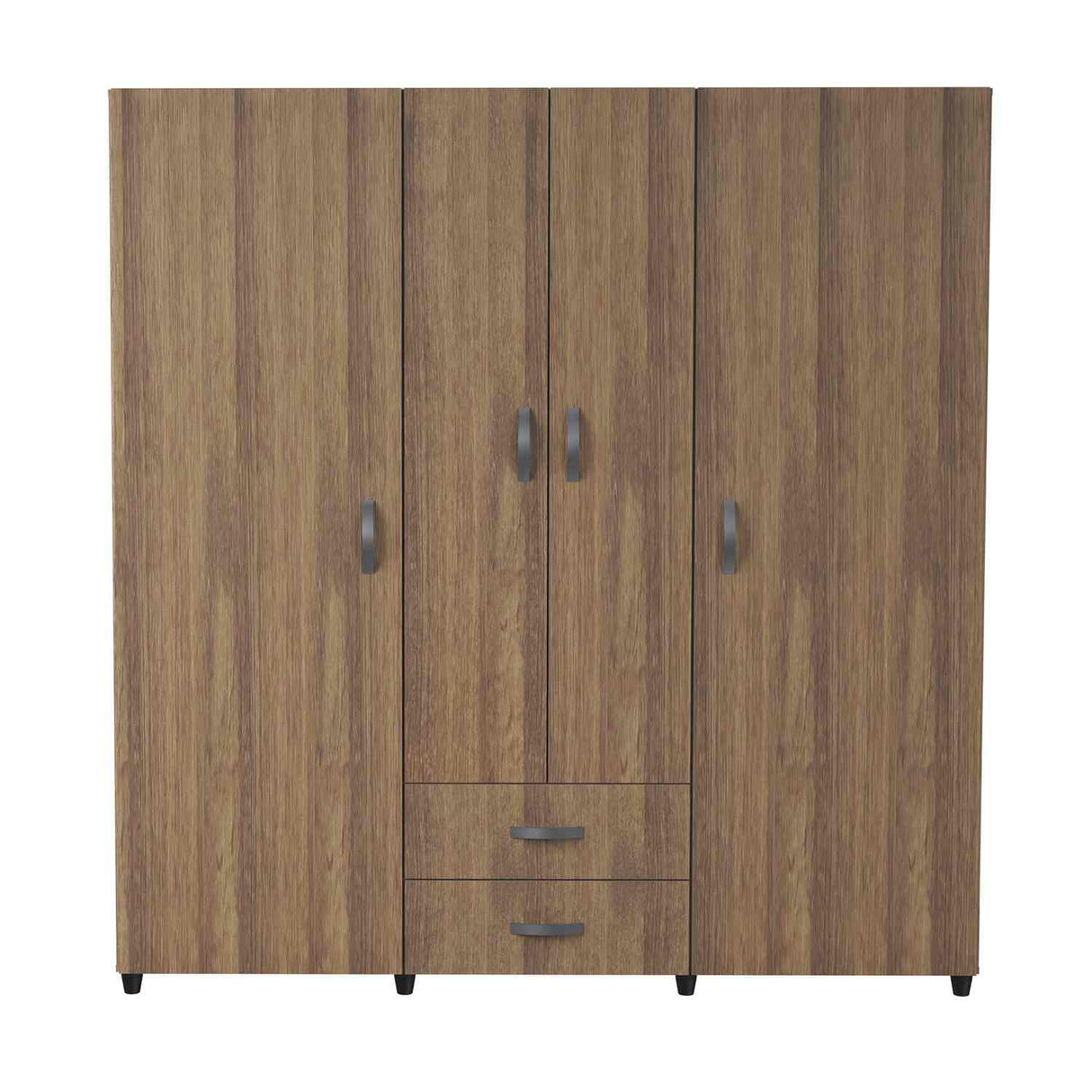 Closet D y B Amaretto 181 cm con Cajones, Puertas, Colgadero y Entrepaños - Closets | Bylmo