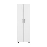 Closet Eter Blanco 60 cm con Dos Puertas, Entrepaños y Colgadero - Closets | Bylmo