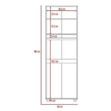 Closet F60 Rovere 60 cm con Dos Puertas - Closets | Bylmo
