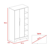 Closet Logan Duna 90 cm con Dos Puertas - Closets | Bylmo