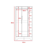 Closet Logan Duna 90 cm con Dos Puertas - Closets | Bylmo