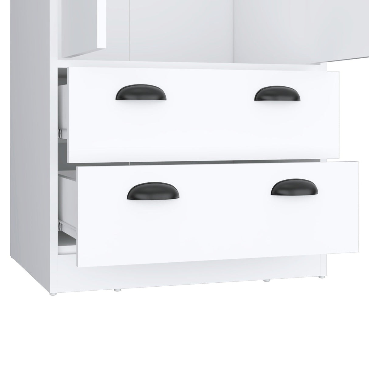 Closet Blanco 59x179cm con 2 Cajones sin Entrepaños - Closets | Bylmo
