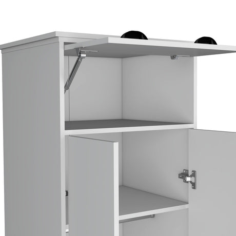 Closet Blanco 59x179cm con 2 Cajones con 1 Entrepaños - Closets | Bylmo