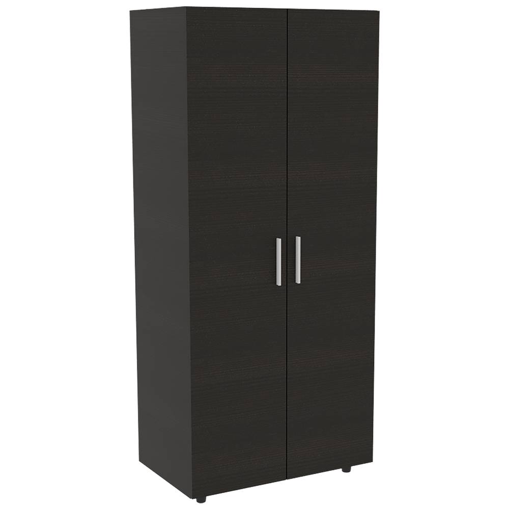 Closet Madrid Plus Wengue 80 cm con Dos Puertas - Closets | Bylmo