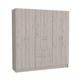 Closet Mitú Ceniza 162 cm con Siete Puertas y un Cajón - Closets | Bylmo