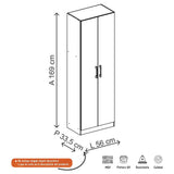 Mueble de Aseo Noce 56x169cm con Dos Puertas - Muebles Organizadores | Bylmo