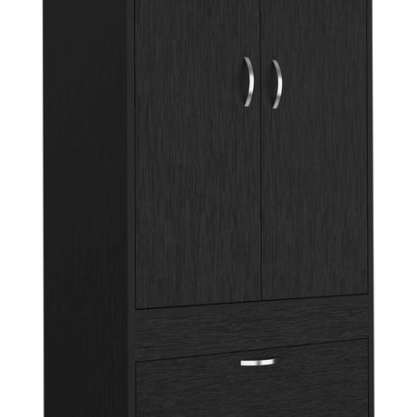 Closet Nocturne Wengue 59 cm con Dos Puertas y Un Cajón - Closets | Bylmo