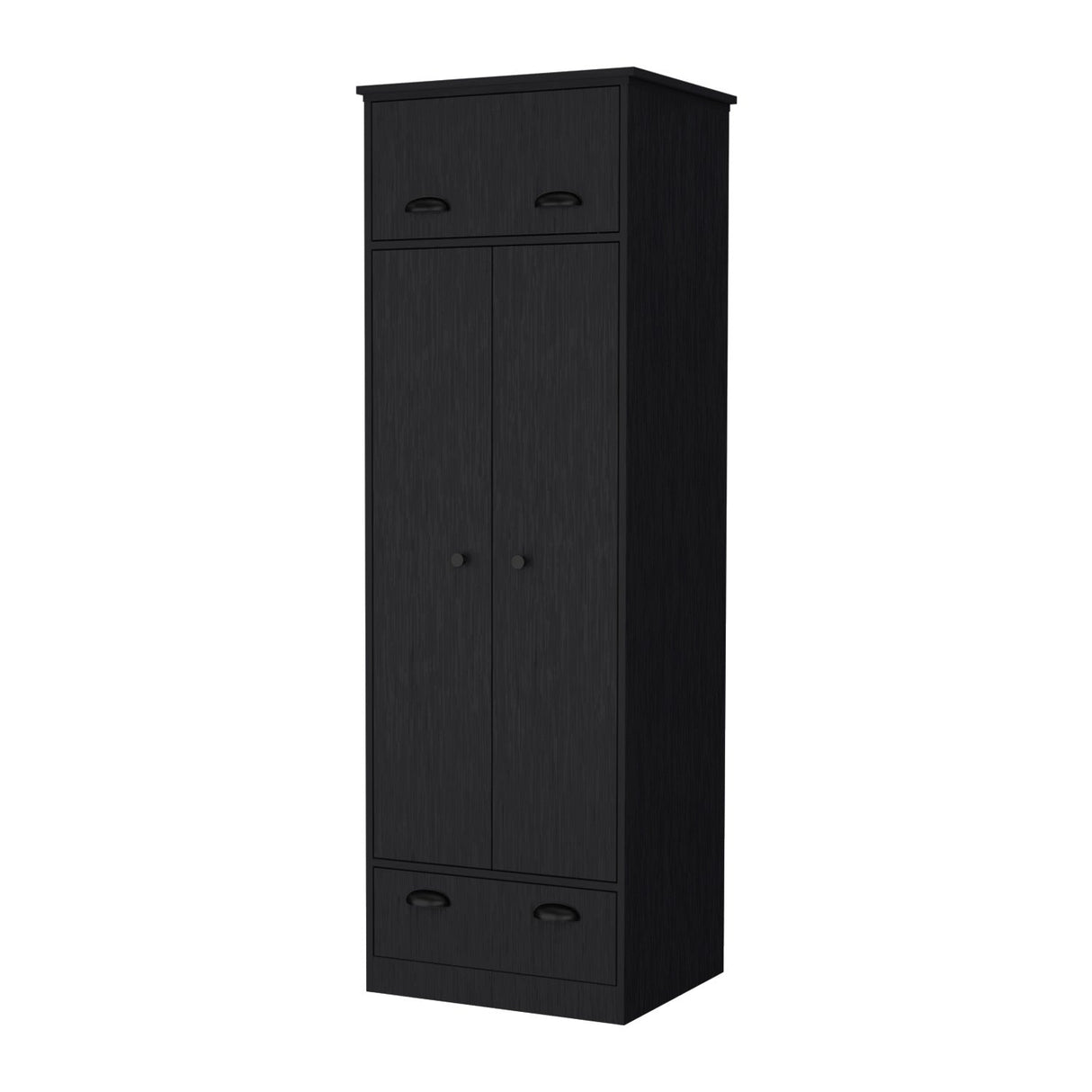 Closet Wengue 59x179cm con 2 Cajones con 1 Entrepaños - Closets | Bylmo