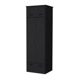 Closet Wengue 59x179cm con 2 Cajones con 1 Entrepaños - Closets | Bylmo
