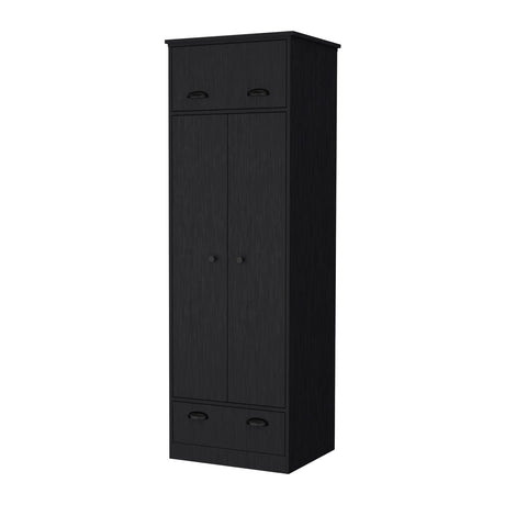 Closet Wengue 59x179cm con 2 Cajones con 1 Entrepaños - Closets | Bylmo