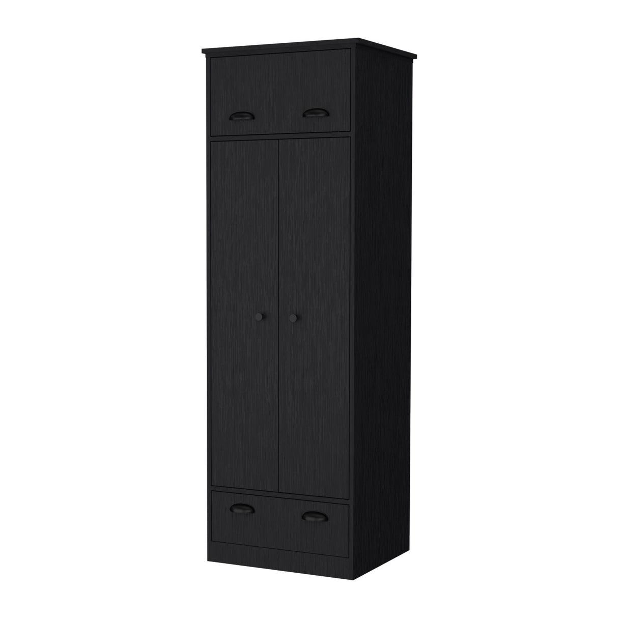 Closet Wengue 59x179cm con 2 Cajones con 1 Entrepaños - Closets | Bylmo