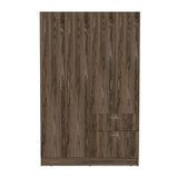 Closet Vaupés Coñac 108 cm con Cinco Puertas y Un Cajón - Closets | Bylmo