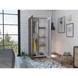 Closet Imperial Coñac 80 cm con Espejos y Dos Puertas - Closets | Bylmo