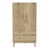 Closet Z Duna 80 cm con Dos Puertas y Dos Cajones - Closets | Bylmo