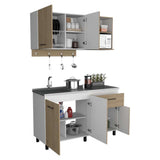 Cocina Alani Rovere 150 cm - Cocinas | Bylmo