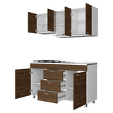 Cocina Lumina Gales 150 cm Derecha con Mesón - Cocinas | Bylmo