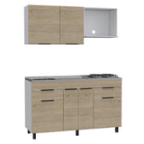 Cocina Laport Rovere 150 cm Izquierda con Mesón - Cocinas | Bylmo