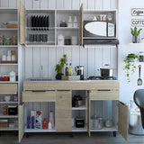 Cocina Laport Rovere 150 cm Izquierda con Mesón - Cocinas | Bylmo