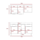 Cocina Laport Rovere 150 cm Izquierda con Mesón - Cocinas | Bylmo