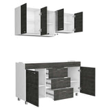 Cocina Lumina Blanco 150x84.5cm sin Mesón - Cocinas | Bylmo