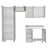 Cocina Ferreti Artiko 220 cm Derecha con Mesón - Cocinas | Bylmo