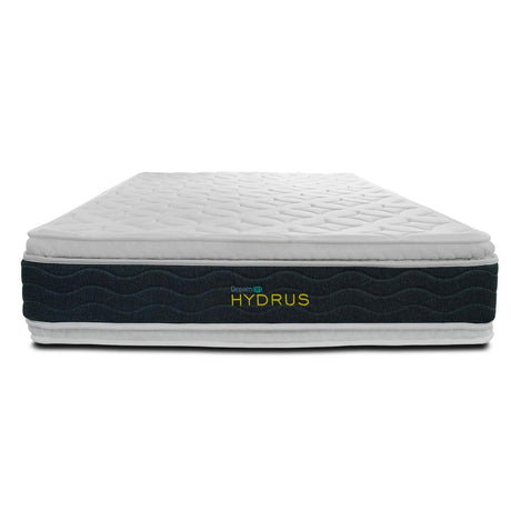 Combo Colchón Hydrus Blanco Semidoble 120 X 190 Cm Medio e Hipoalergénico - Colchones | Bylmo