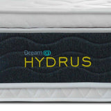 Combo Colchón Hydrus Blanco Semidoble 120 X 190 Cm Medio e Hipoalergénico - Colchones | Bylmo