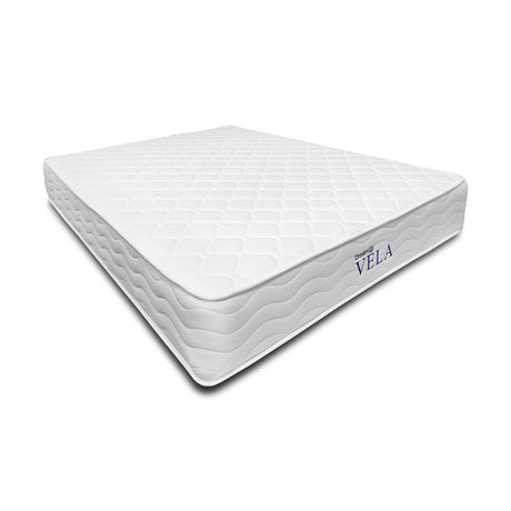 Combo Colchón Vela Blanco Doble 140 X 190 Cm Medio e Hipoalergénico - Colchones | Bylmo