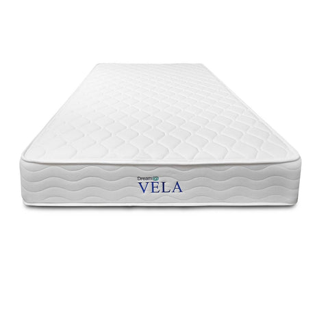 Combo Colchón Vela Blanco Doble 140 X 190 Cm Medio e Hipoalergénico - Colchones | Bylmo