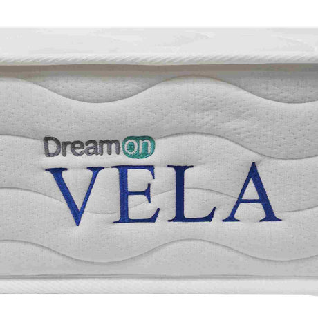 Combo Colchón Vela Blanco Semidoble 120 X 190 Cm Medio e Hipoalergénico - Colchones | Bylmo