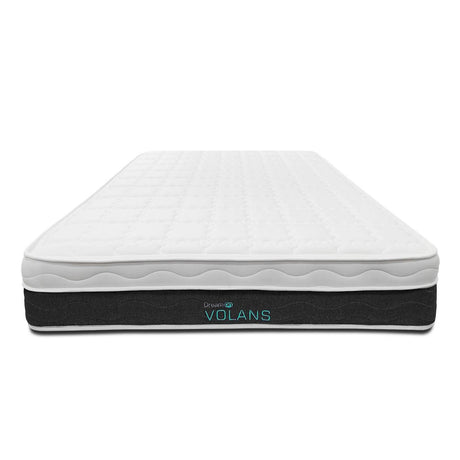 Combo Colchón Volans Blanco Doble 140 X 190 Cm Medio e Hipoalergénico - Colchones | Bylmo